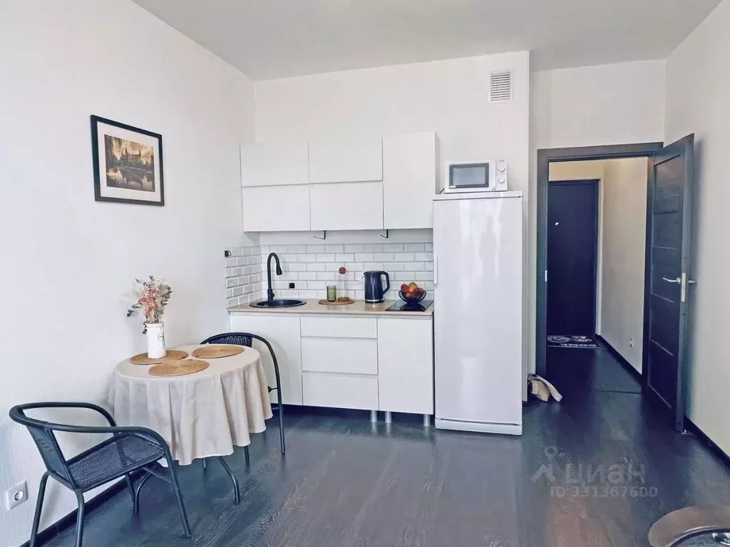 Студия Санкт-Петербург ул. Верхне-Каменская, 11к1 (24.81 м) - Фото 1