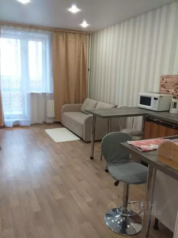 Студия Тульская область, Тула ул. Строителей, 6 (35.0 м) - Фото 2