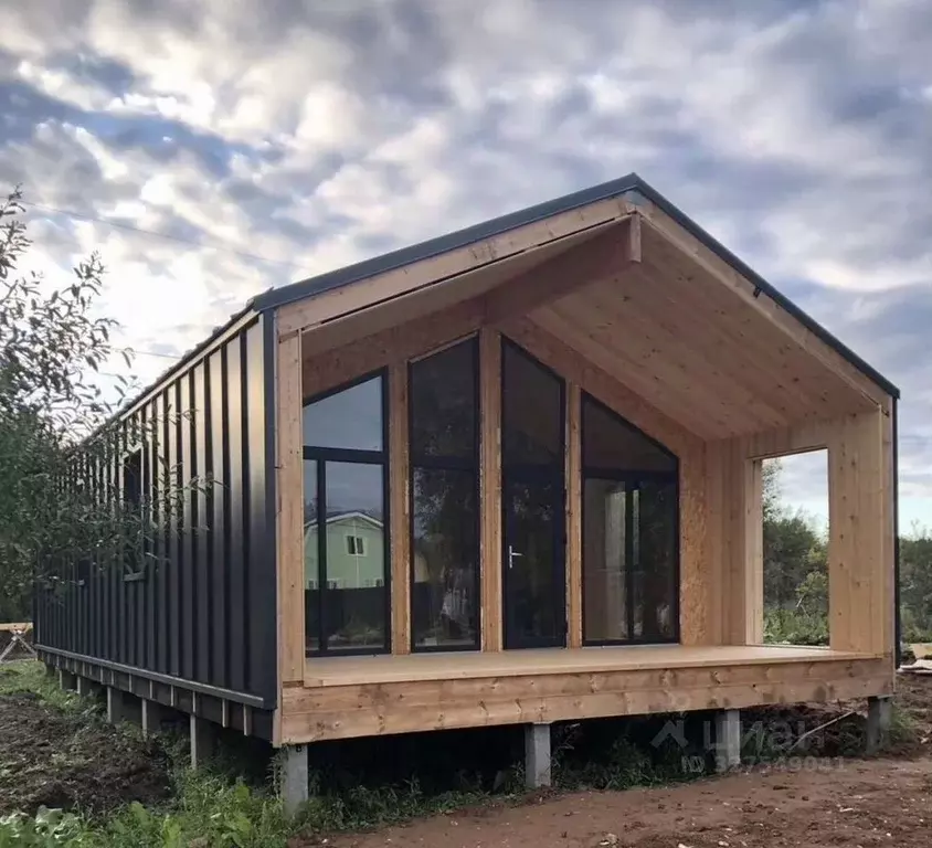 Дом в Ленинградская область, Волосовский район, Клопицкое с/пос, д. ... - Фото 2