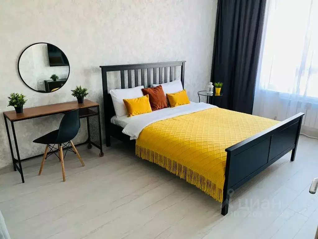 1-к кв. Башкортостан, Уфа Новороссийская ул., 1 (40.0 м) - Фото 1