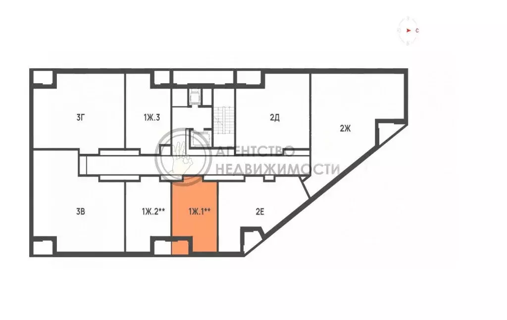 1-комнатная квартира: Казань, Краснококшайская улица, 60 (39.9 м) - Фото 1