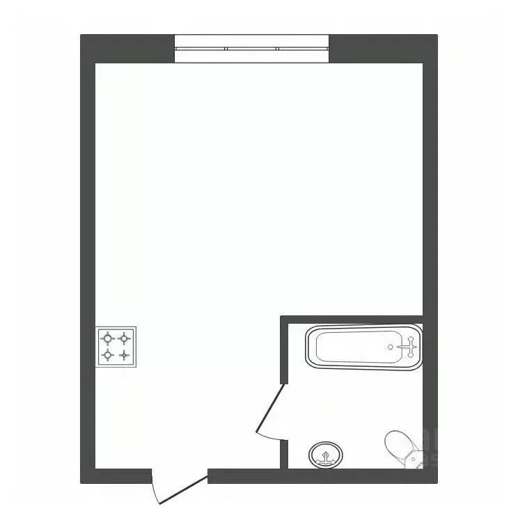 Студия Красноярский край, Красноярск ул. Корнетова, 12 (17.1 м) - Фото 1