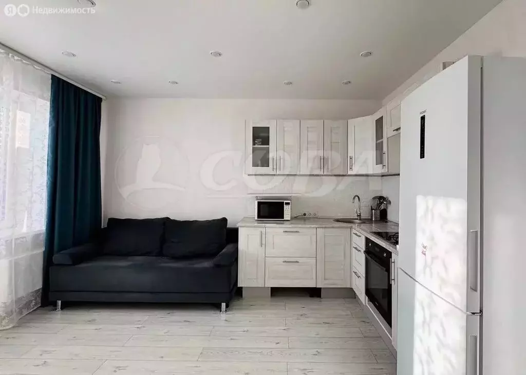 1-комнатная квартира: деревня Дударева, улица Созидателей, 16 (39.9 м) - Фото 1