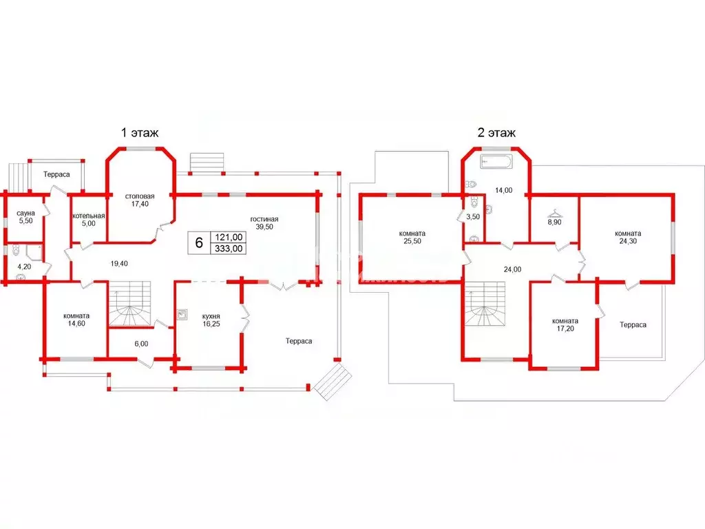 Коттедж в Ленинградская область, Приозерский район, Петровское с/пос, ... - Фото 2