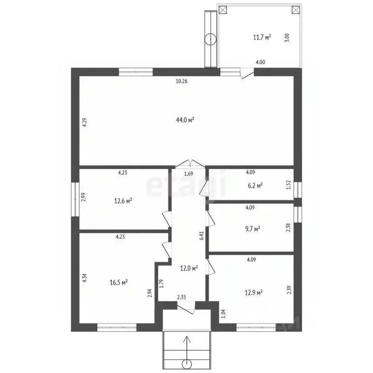 Дом в Ростовская область, Ростов-на-Дону Искристая ул. (100 м) - Фото 1