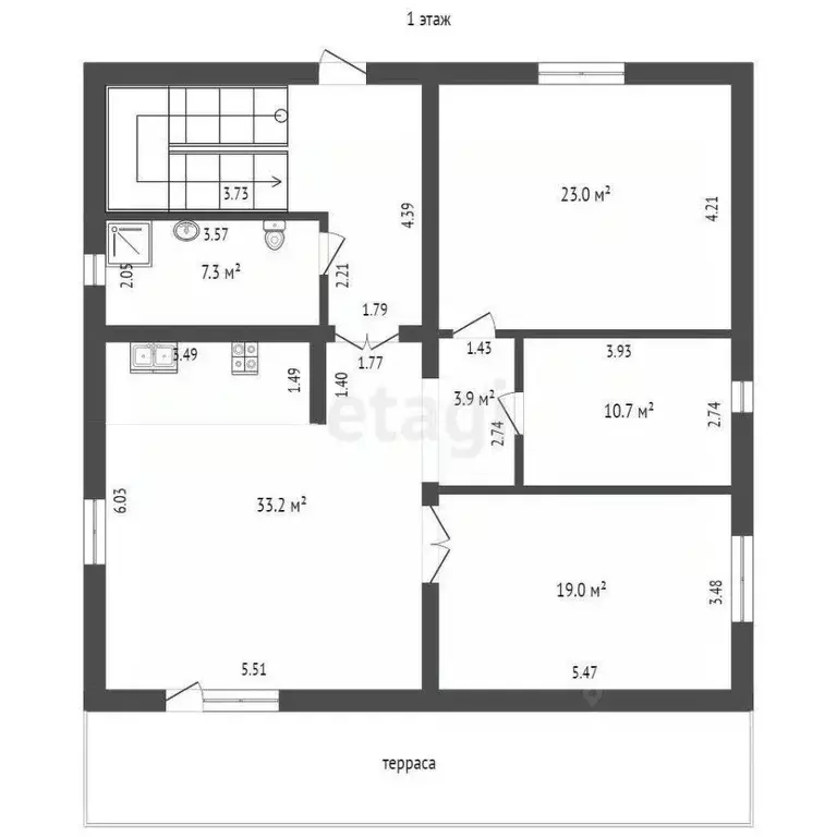 Дом в Орловская область, Орловский муниципальный округ, с. Паслово 28 ... - Фото 2