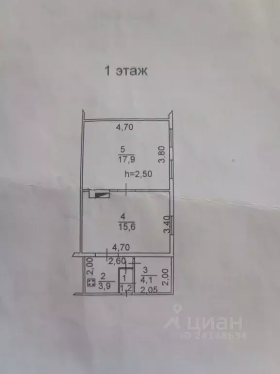 2-к кв. Ростовская область, Батайск Пролетарская ул., 112 (50.0 м) - Фото 2