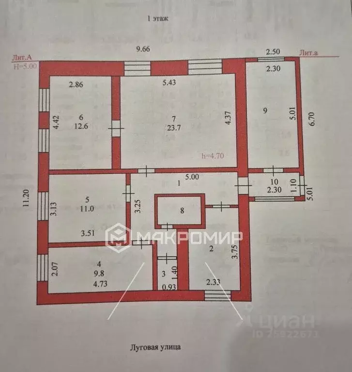 Дом в Пензенская область, Пензенский район, Ленинский сельсовет, с. ... - Фото 2