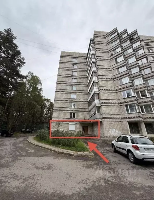 Торговая площадь в Калужская область, Обнинск ул. Горького, 62 (79 м) - Фото 1