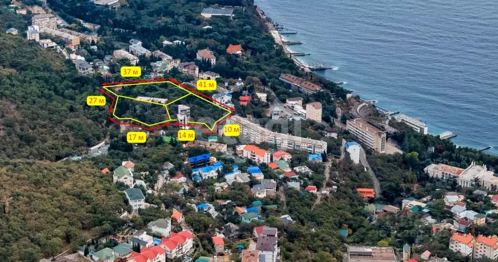 Дом в Крым, Ялта муниципальный округ, Гаспра пгт ш. Алупкинское, 38В ... - Фото 0