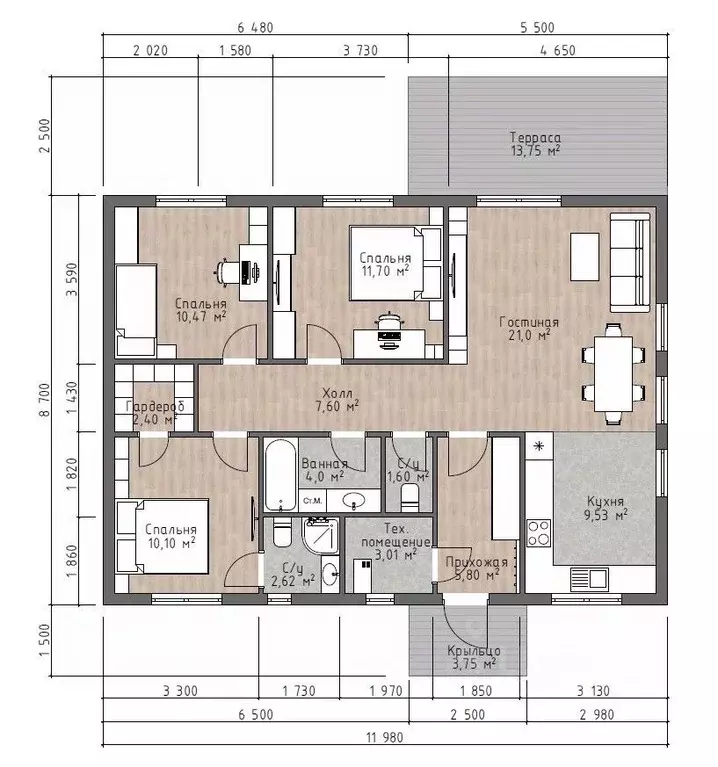 Дом в Московская область, Балашиха ул. Крупской, 11 (110 м) - Фото 2