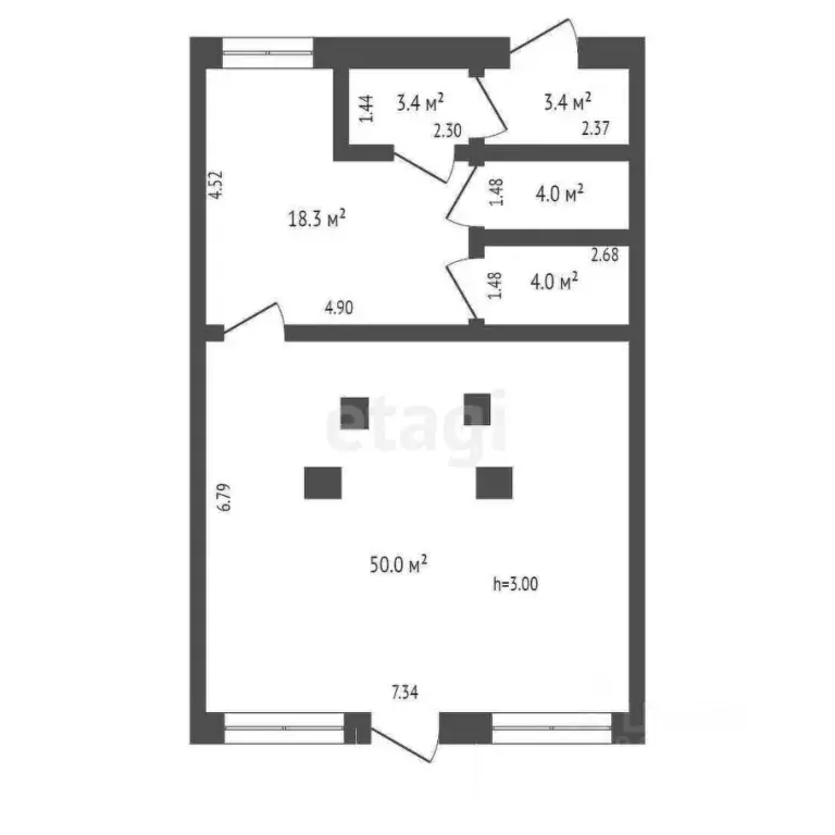 Офис в Крым, Ялта ул. Ленинградская, 14/1 (83 м) - Фото 1