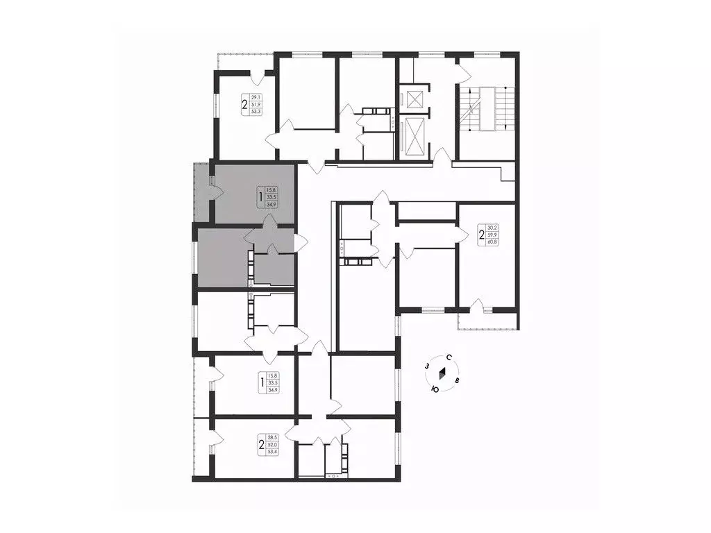 1-к кв. Воронежская область, Воронеж Первое Мая мкр, Май жилой ... - Фото 2