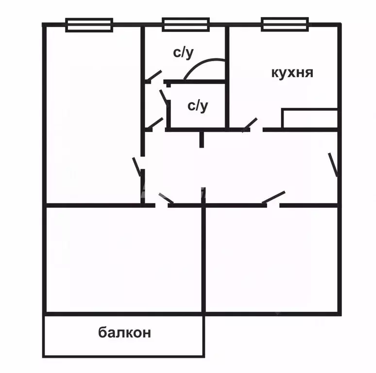 3-к кв. Челябинская область, Челябинск ул. Салавата Юлаева, 15а (102.9 ... - Фото 1