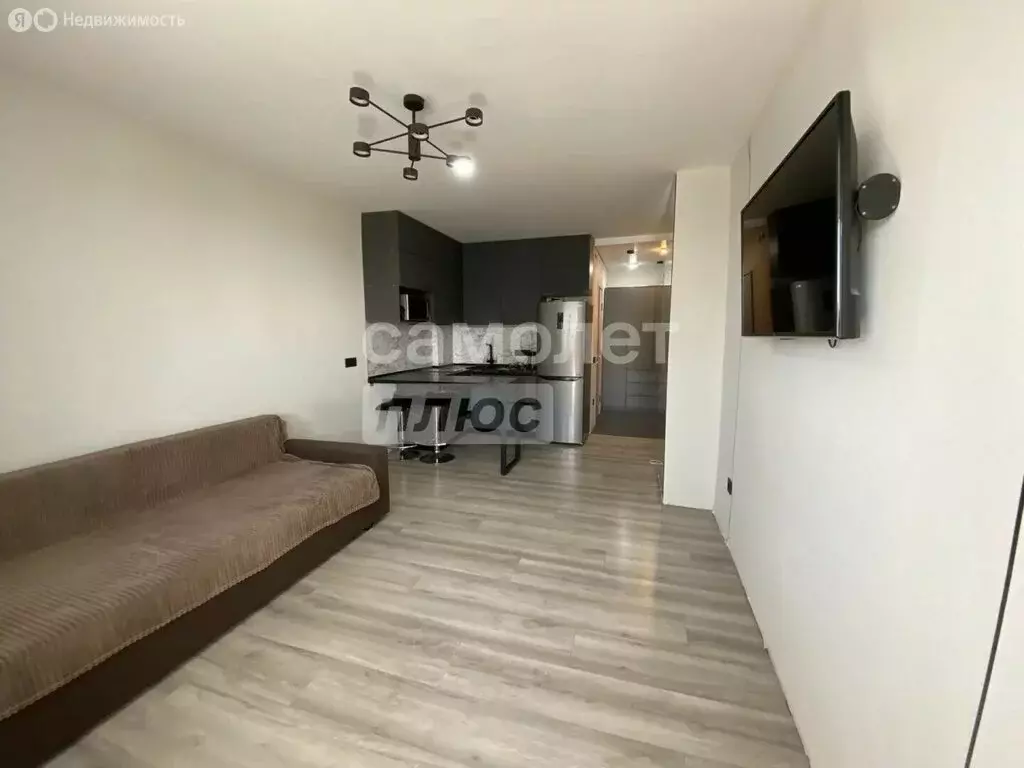 Квартира-студия: Омск, 3-я Енисейская улица, 32/2 (25 м) - Фото 2