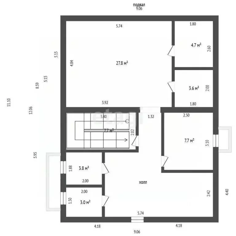 Дом в Костромская область, Красносельский район, Подольское с/пос, с. ... - Фото 2