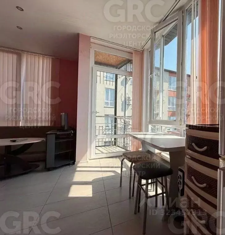 Студия Краснодарский край, Сочи Мамайка мкр, ул. Крымская (30.0 м) - Фото 2