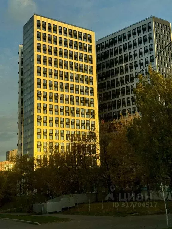 Студия Москва Нагатинская наб., 10А (19.8 м) - Фото 1