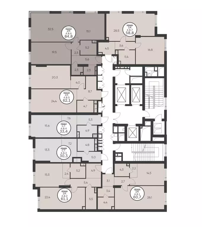 1-комнатная квартира: Москва, Крылатская улица, 33к1 (62.1 м) - Фото 1