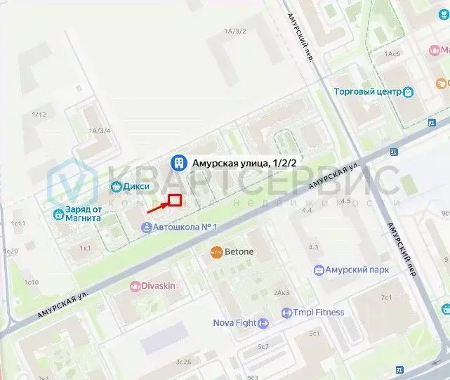 Помещение свободного назначения в Москва Амурская ул., 1/2/2 (107 м) - Фото 2