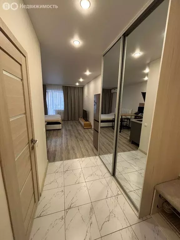 Квартира-студия: Хабаровск, Алексеевская улица, 64/2 (29.4 м) - Фото 1