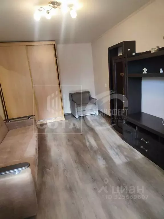 1-к кв. Воронежская область, Воронеж ул. Любы Шевцовой, 5 (34.0 м) - Фото 1