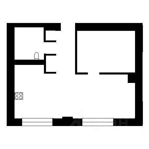 Квартира, 2 комнаты, 55 м - Фото 2