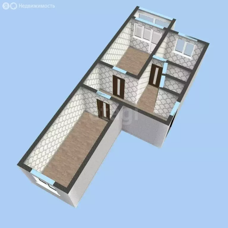 2-комнатная квартира: Чугуевка, улица Комарова, 10 (47.9 м) - Фото 2