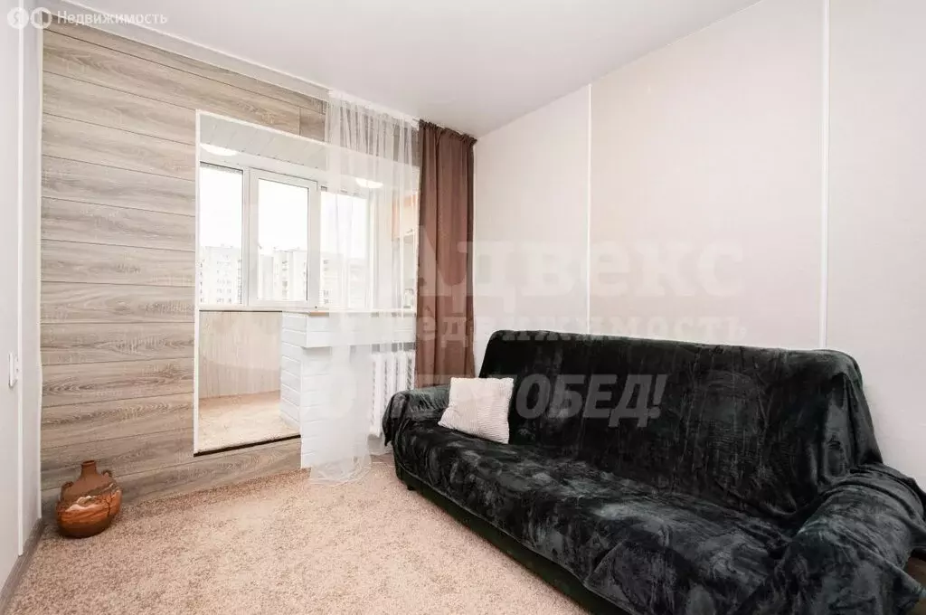 1-комнатная квартира: Тюмень, улица 30 лет Победы, 109 (16 м) - Фото 0