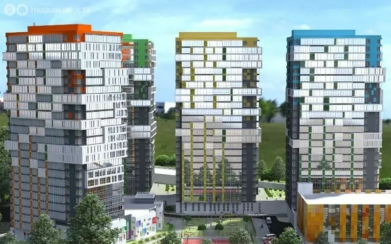 1-комнатная квартира: Кудрово, Европейский проспект, 21к2 (40 м) - Фото 1