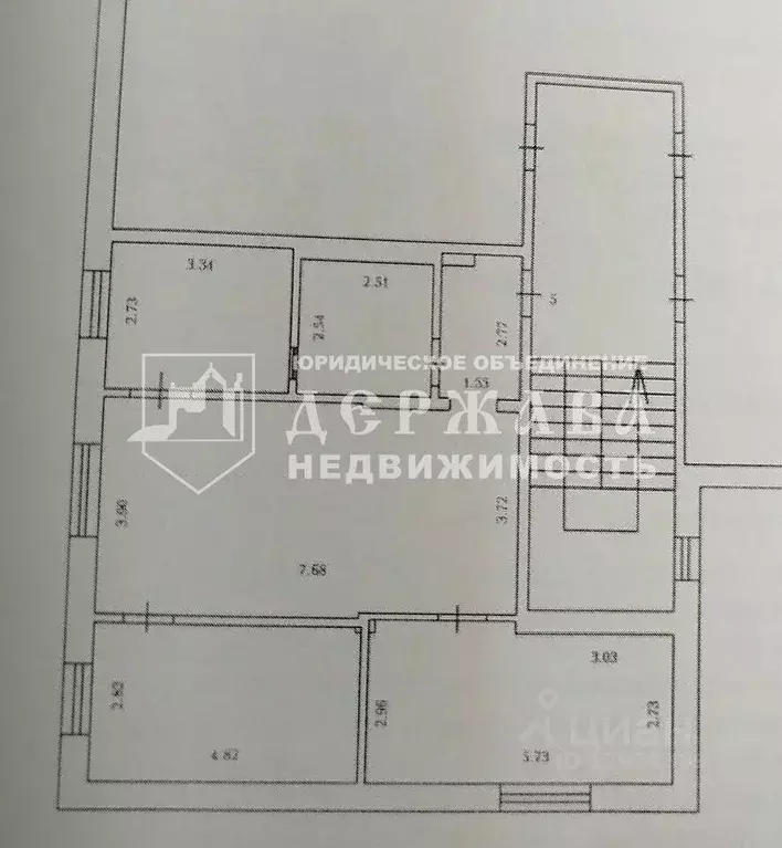 3-к кв. Кемеровская область, Кемерово Советский просп., 31 (78.0 м) - Фото 2