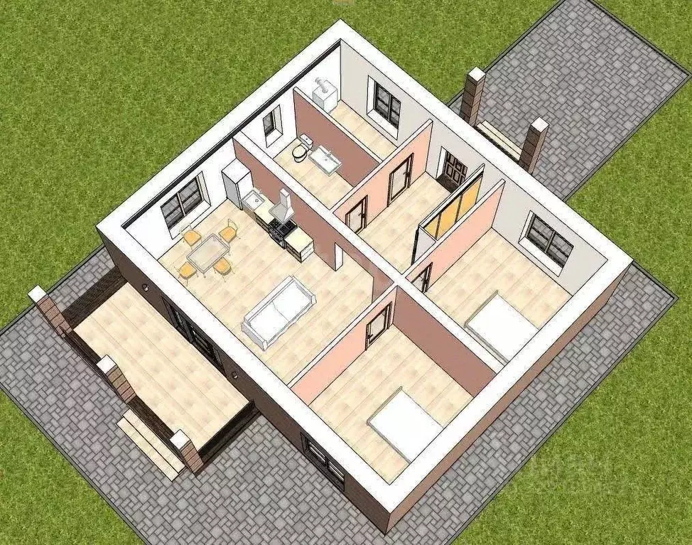 Дом в Оренбургская область, Оренбургский район, с. Подгородняя ... - Фото 1