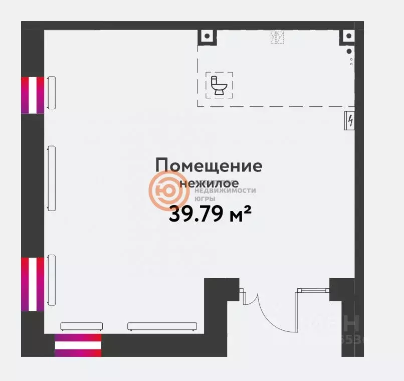 Помещение свободного назначения в Тюменская область, Тюмень ул. 50 лет ... - Фото 1