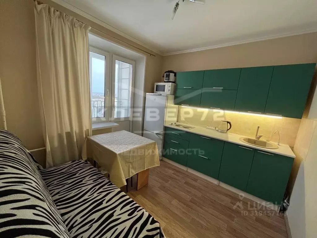 1-к кв. Тюменская область, Тюмень Мелиораторов мкр, ул. Сидора ... - Фото 1