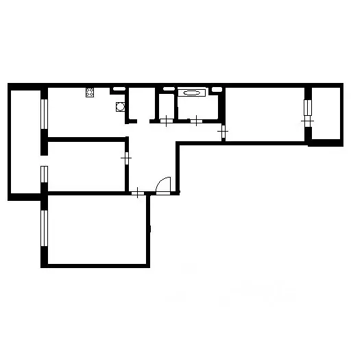 3-к кв. Санкт-Петербург Бассейная ул., 10 (103.0 м) - Фото 1