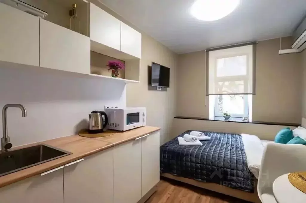 Студия Москва пл. Журавлева, 2С2 (19.0 м) - Фото 1