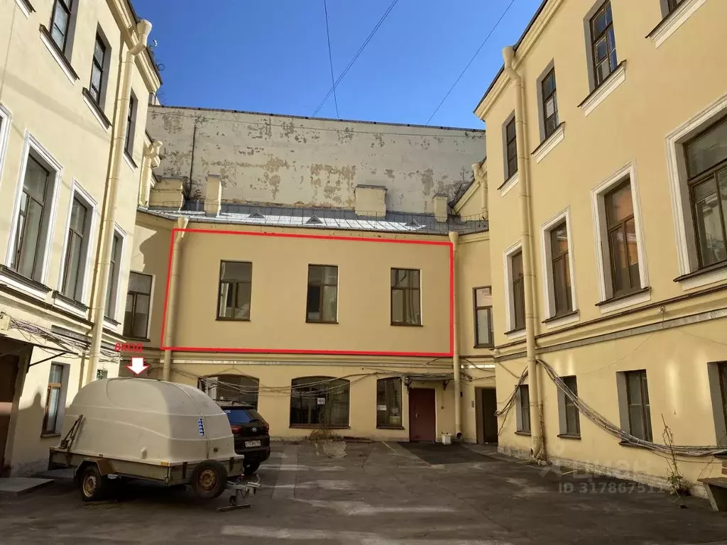 Помещение свободного назначения в Санкт-Петербург Галерная ул., 4 (75 ... - Фото 0