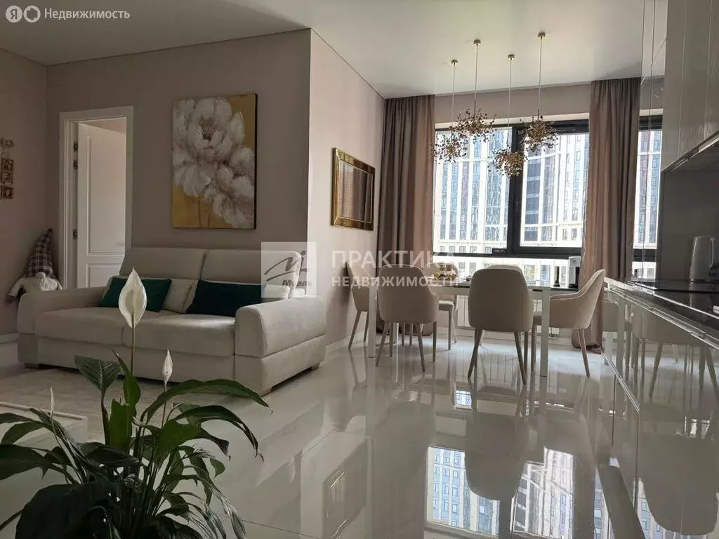 3-комнатная квартира: Москва, улица Лобачевского, 120к1 (71.3 м) - Фото 1