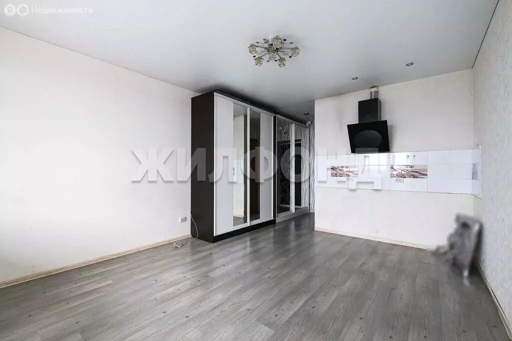 Квартира-студия: Новосибирск, Лазурная улица, 28 (30 м) - Фото 1