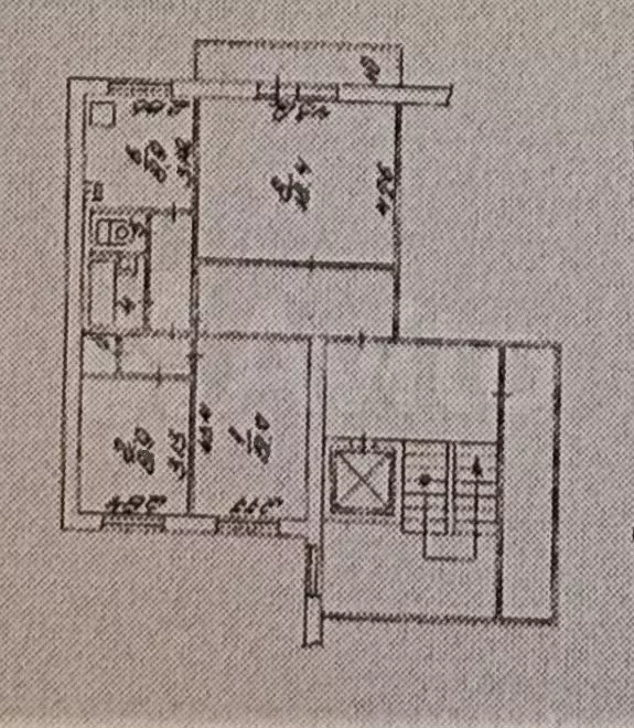 3-к. квартира, 69,9 м, 4/10 эт. - Фото 0