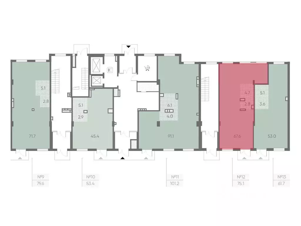 Помещение свободного назначения в Санкт-Петербург Партизанская ул., 5 ... - Фото 2