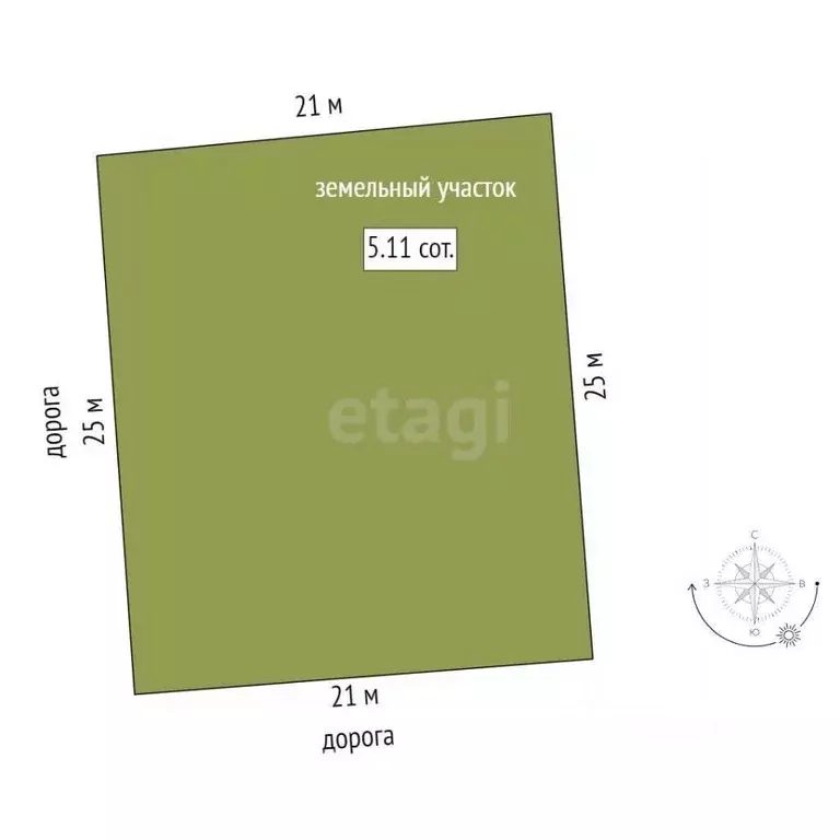 Участок в Крым, Керчь Дельфин садовое товарищество, ул. Гагарина (5.11 ... - Фото 2