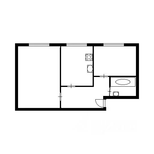 2-к кв. Санкт-Петербург Яхтенная ул., 12К1 (55.0 м) - Фото 1