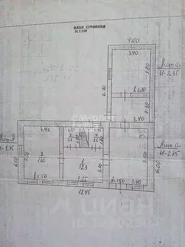 Дом в Липецкая область, Добровский муниципальный округ, с. Каликино ... - Фото 2