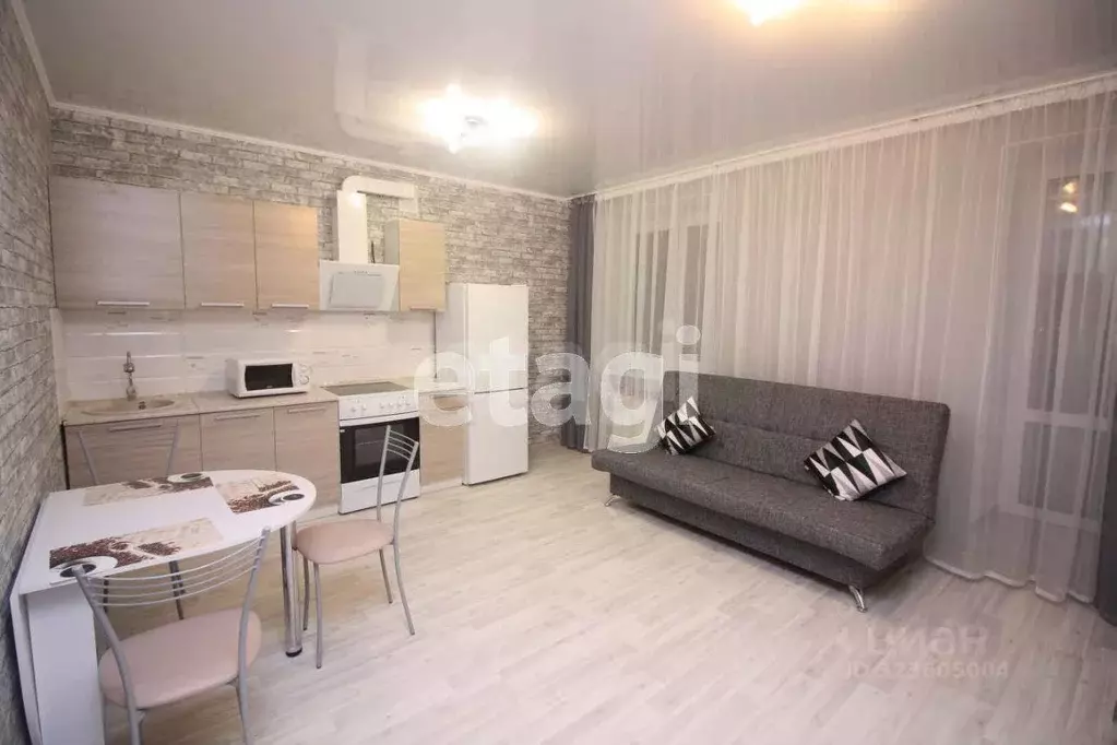 Студия Тюменская область, Тюмень ул. Беляева, 33к2 (27.5 м) - Фото 2