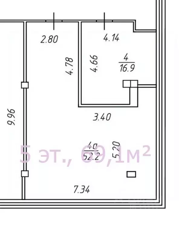 Офис в Москва ул. Юннатов, 18 (69 м) - Фото 1