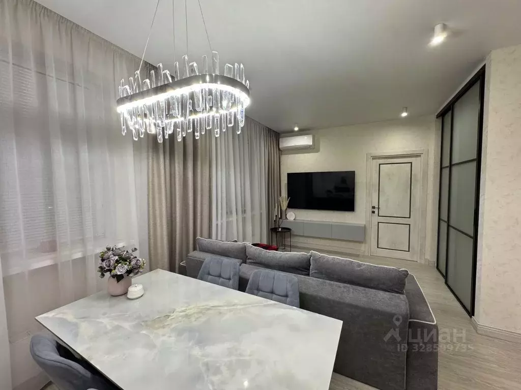 Квартира, 2 комнаты, 52.1 м - Фото 1