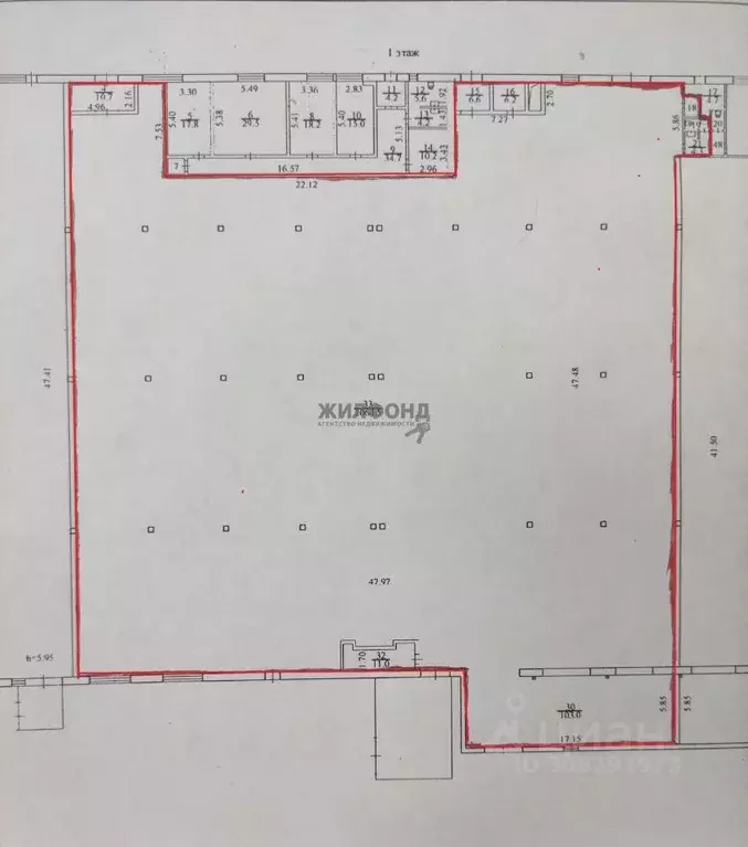 Склад в Новосибирская область, Новосибирск ул. Мира, 62 (2210 м) - Фото 1