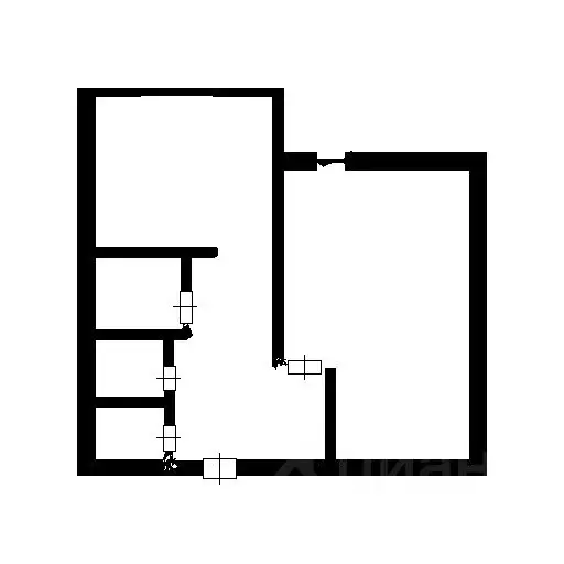 1-к кв. Санкт-Петербург просп. Просвещения, 32К3 (34.3 м) - Фото 2