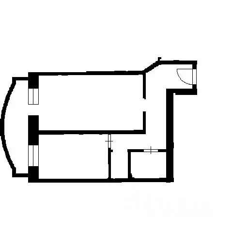 1-к кв. Санкт-Петербург ул. Димитрова, 3к1 (45.0 м) - Фото 1